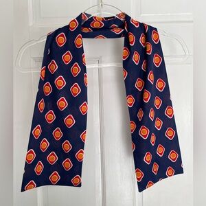 Bold Geometric Knit scarf 1970’s